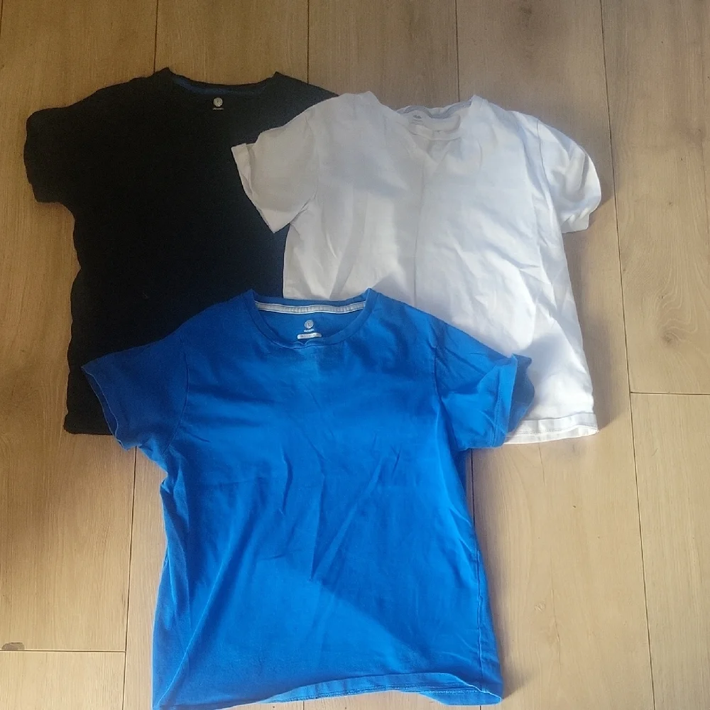 Kids' Black, White, and Blue T-Shirt Set